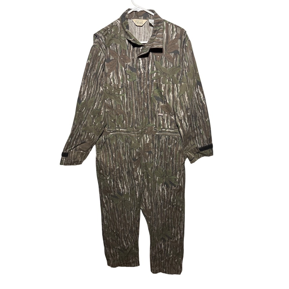 Vintage Walls Master Made In USA Camo Coveralls Hunting Jumpsuit Mens Large‎